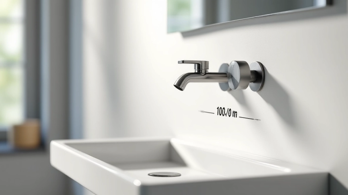 na jakiej wysokości kran podtynkowy