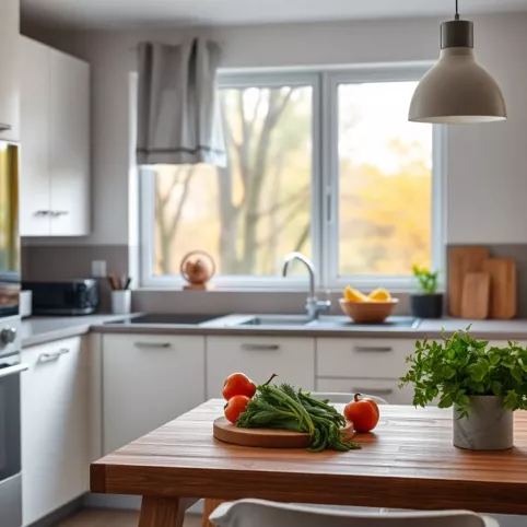 Ekrany do okien w kuchni