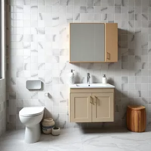 Jaka szafka pod umywalkę do małej łazienki