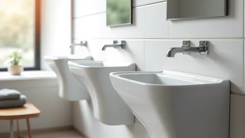 Na jakiej wysokości umywalka