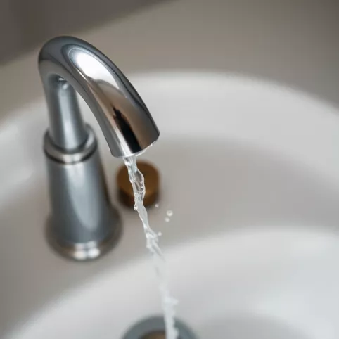 Zmienne ciśnienie wody w kranie